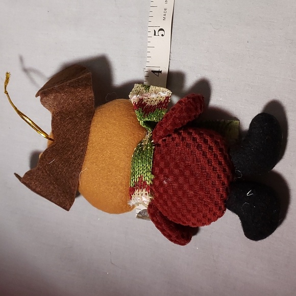 Christmas Ornaments Set of Three Bird House Reindeer Green Frog - Picture 10 of 10